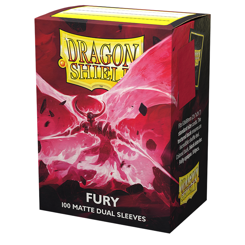 Dragon Shield Dual Matte Sleeves - Fury