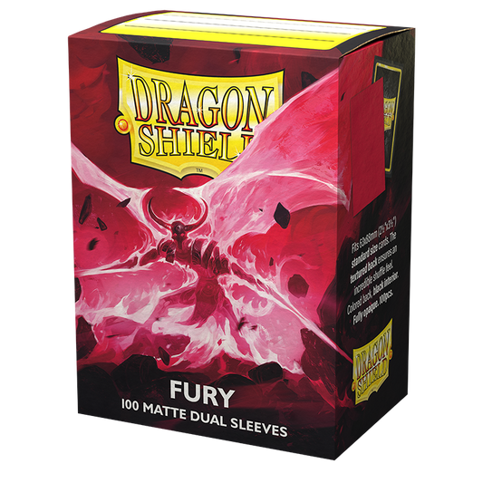 Dragon Shield Dual Matte Sleeves - Fury